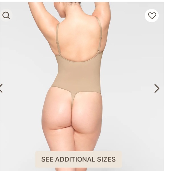 SEAMLESS SCULPT THONG BODYSUIT - Picture 2 of 11